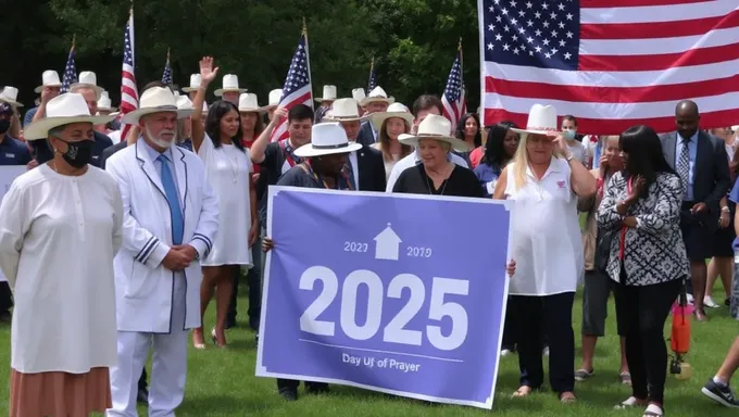 National Day of Prayer Set for 2025 Calendar