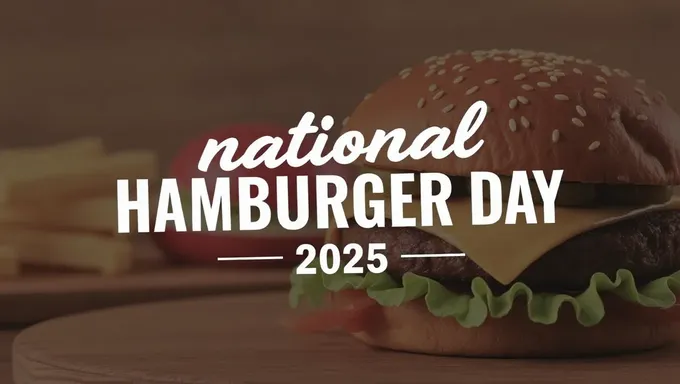 National Hamburger Day 2025 Promotions Released