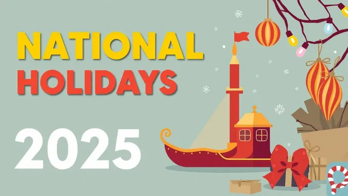 National Holidays 2025 Calendar Released Officially