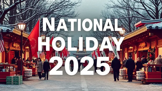 National Holidays 2025 in the United States Announced