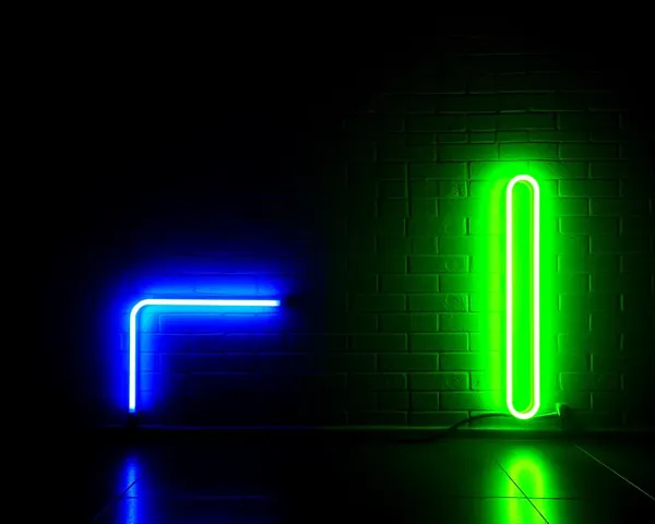 Neon Color Bar PNG Design Pattern Element