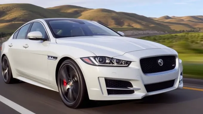 New 2025 Jaguar XF Sedan Boasts Enhanced Design