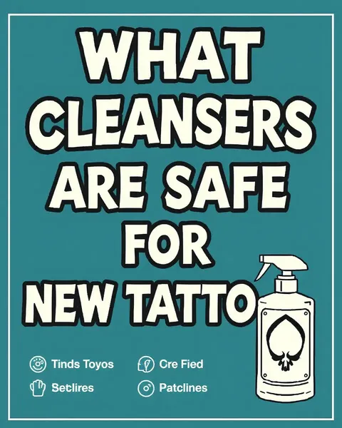 New Tattoo Cleansers: What Are Safe Options