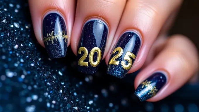 New Years Nails 2025: A Fresh Start