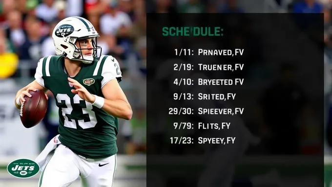 New York Jets 2025 Schedule Includes Key Matchups