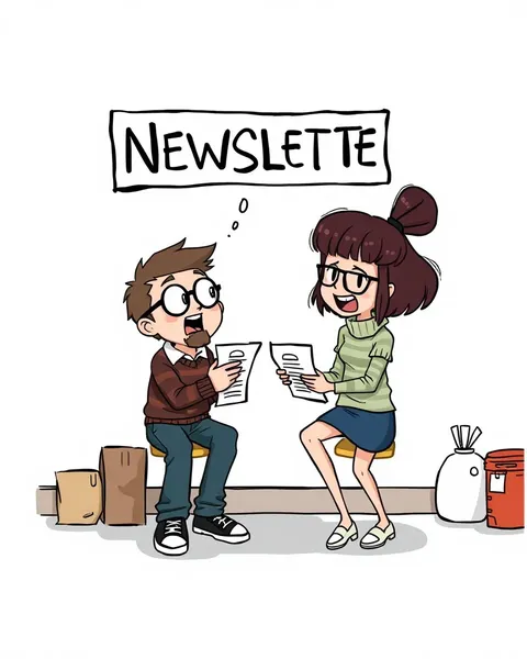 Newsletter Contains Cartoon Images Inside