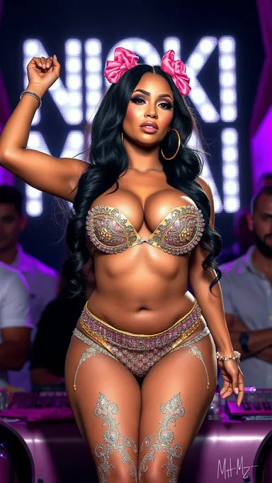 Nicki Minaj's Boobs Featured in Music Videos