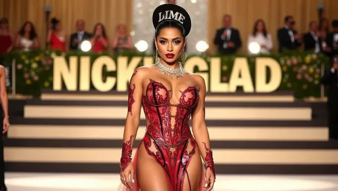 Nicki Minaj Rocks the Met Gala 2025 Red Carpet