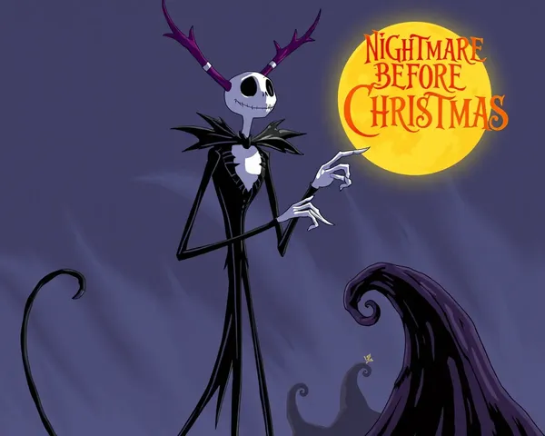 Nightmare Before Christmas PNG Christmas Graphics