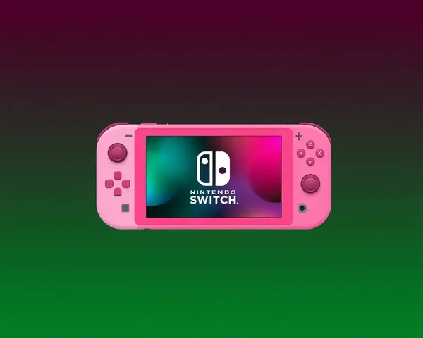 Nintendo Switch PNGs with Green and Pink Transparency