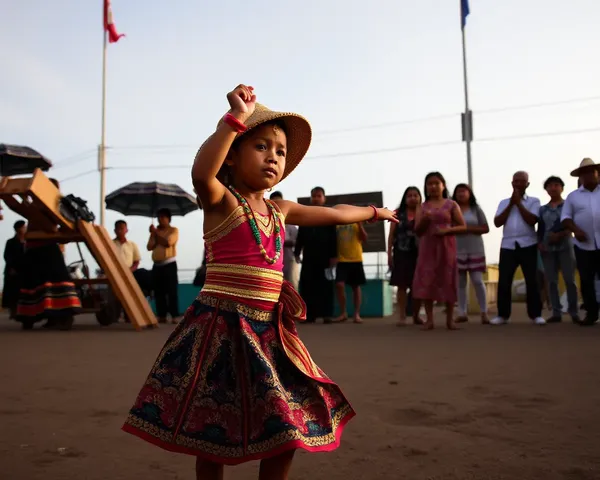 Niña Bailando PNG File Detected Again