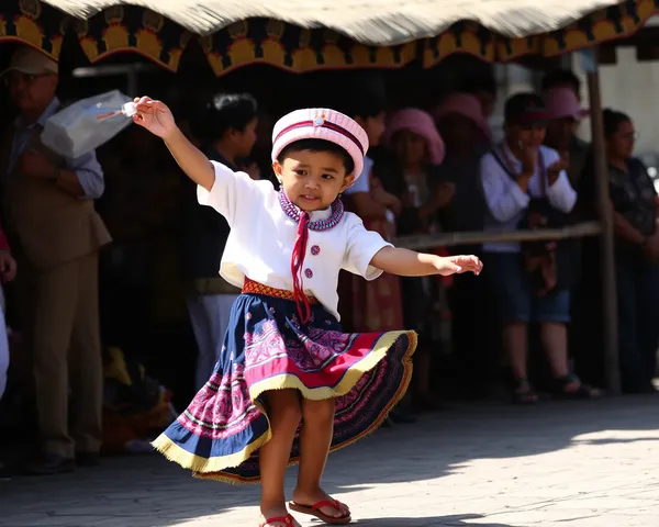 Niña Dancing PNG File Appears Again