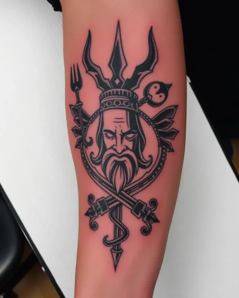 Norse God Tattoos: Adorned with Runes and Symbols