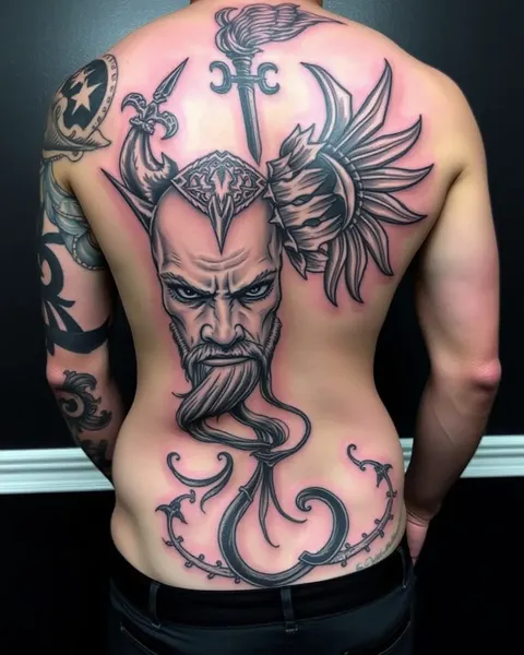 Norse God Tattoos: Symbolizing Power and Strength