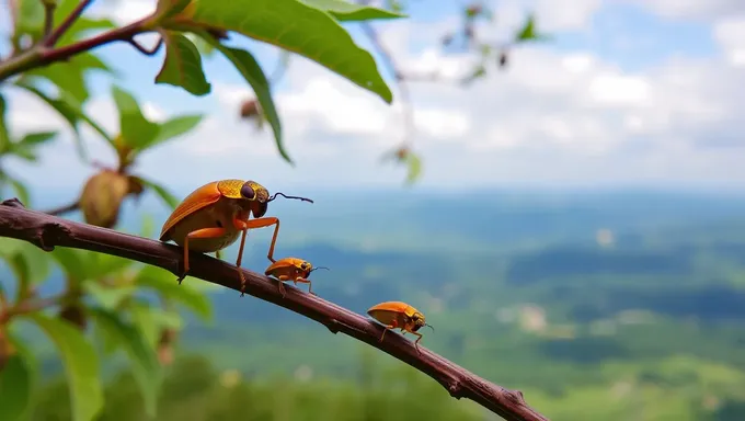 North Carolina 2025 Cicadas: A Synchronized Swarm