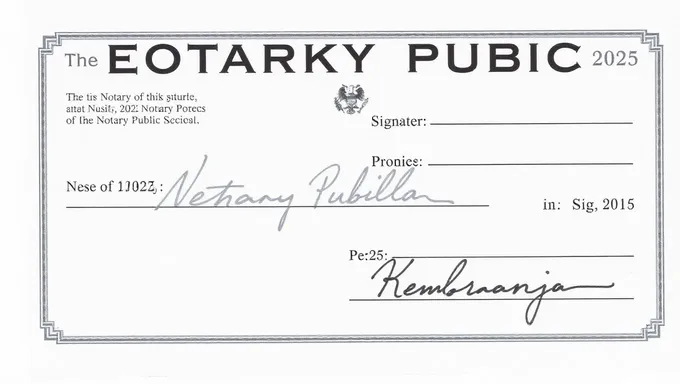 Notary Public Signature Example in Nebraska 2025