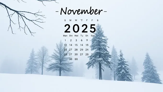 November Calendar 2025: Important Dates and Events