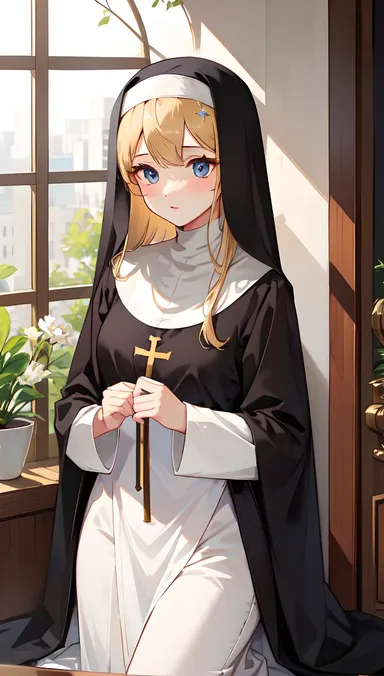 Nun's Dark Secret: A Life of Hentai Desire