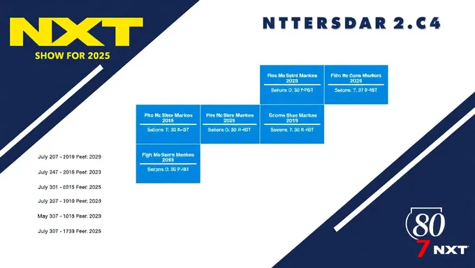 Nxt Show Schedule for July 30th 2025