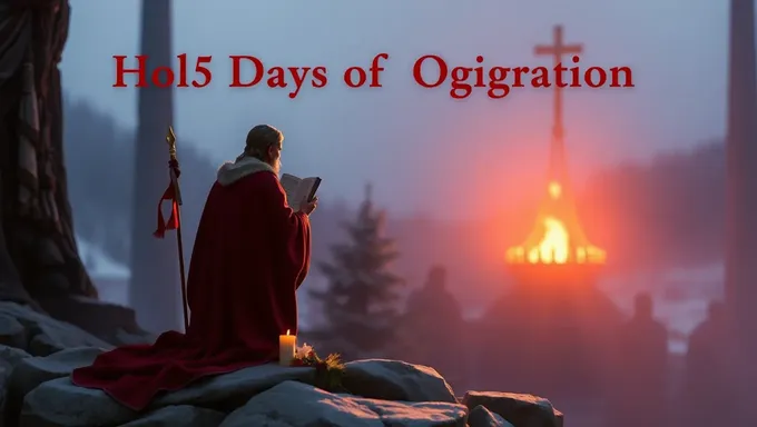 Obligatory Holy Days in 2025 Calendar