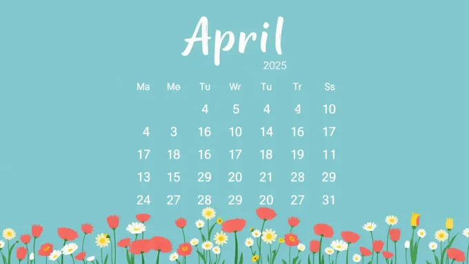 Obtain Your Printable April 2025 Calendar Here