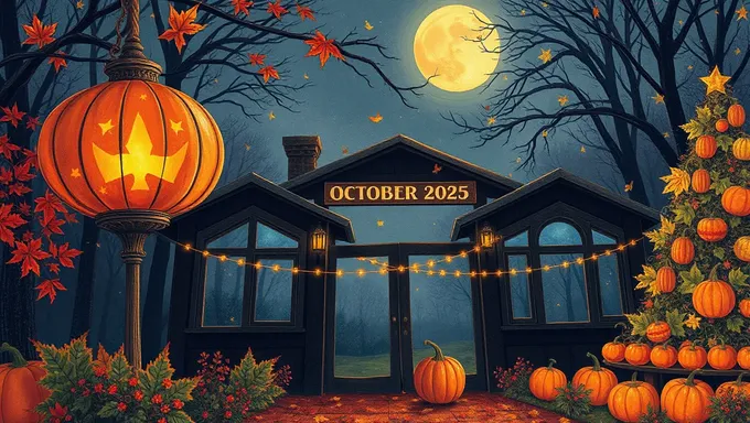 October 2025 Holiday Schedule and Important Dates