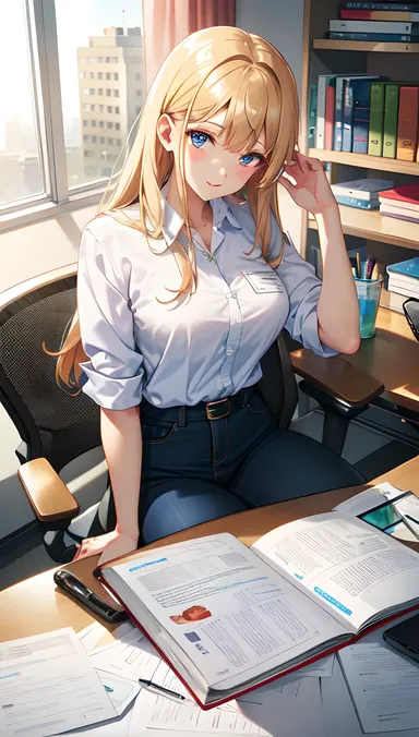 Office Hentai: Racy Scenes in Office