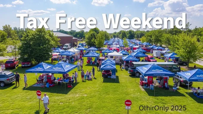 Ohio's 2025 Tax Free Weekend Shopping Event