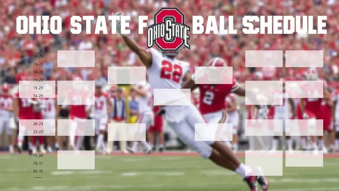 Ohio State Football Schedule 2025-2025 Printable Available Now