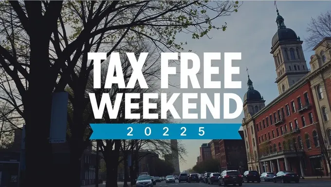 Ohio Tax Free Weekend 2025 Details Released