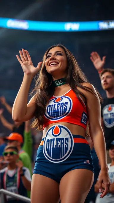 Oilers Fan's Boob Flash Goes Viral on Social Media