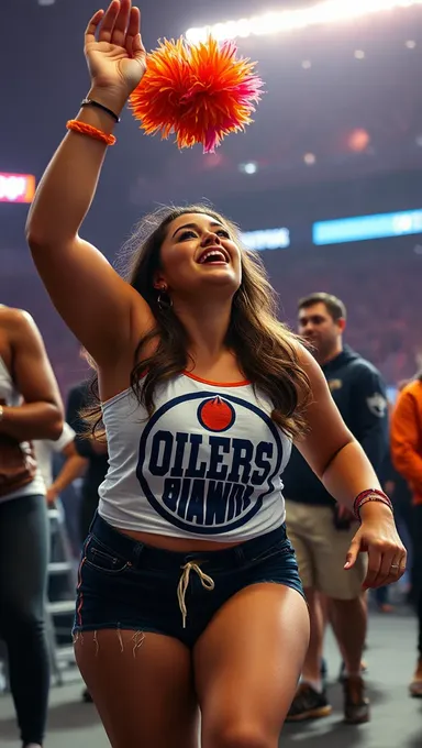 Oilers Fan's Public Boobs Flashing Incident