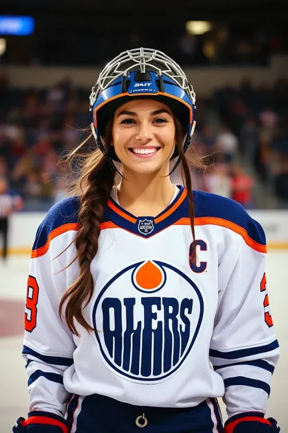 Oilers Girl Kait Nude Photo Leak Scandal