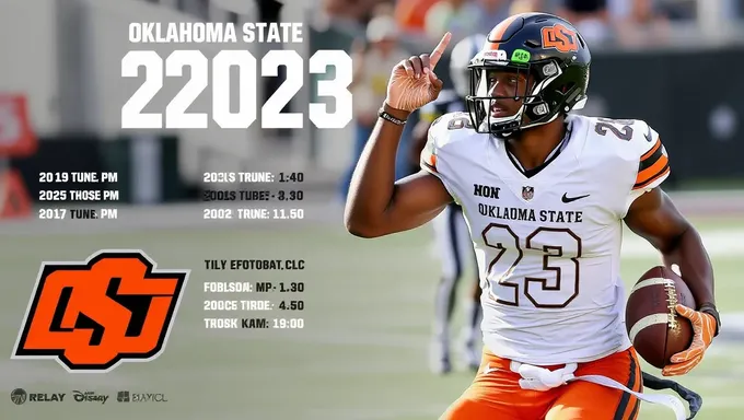 Oklahoma State Football Schedule 2025 Announced Officially