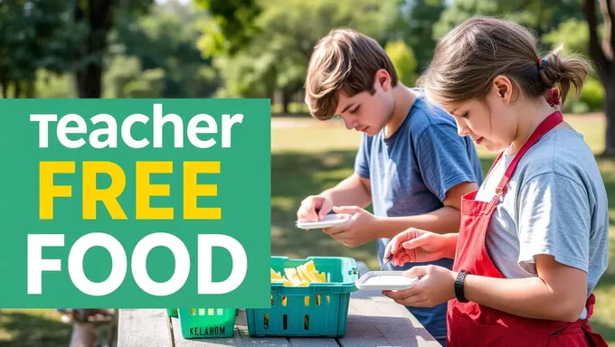 Oklahoma Teacher Free Food in August 2025