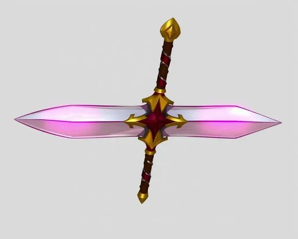 Old School RuneScape Rune Scimitar PNG Artwork