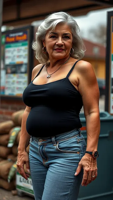 Older Women's Huge Boobs are Beautiful