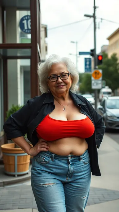 Older Women with Huge Boobs Embody Confidence