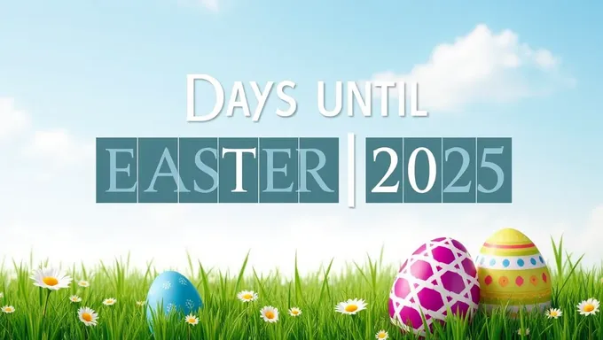 Only 1 Days Until Easter 2025