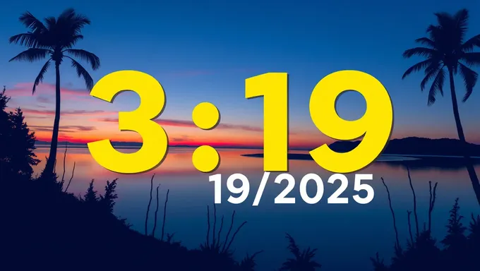 Only Days Until 3/19/2025 Remain