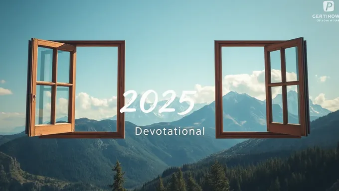 Open Windows Devotional 2025 Repeats