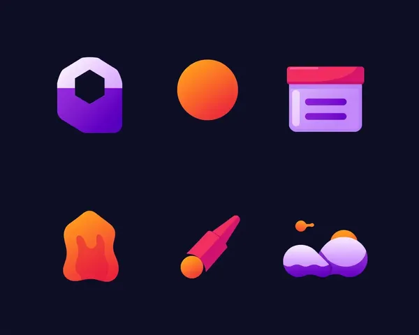 Orange Purple Icon PNG File Format and Extension