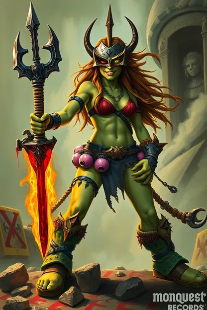 Orcs Conquered in Monster Girl Conquest Records