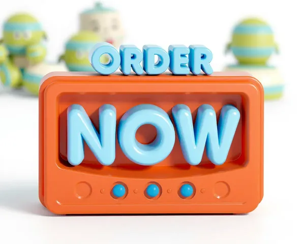 Order Now Custom 3D PNG