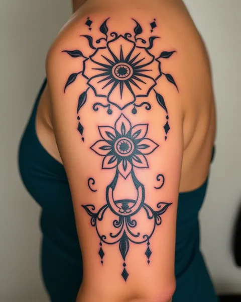 Ornamental Tattoo Ideas for Beautiful Body Adornments