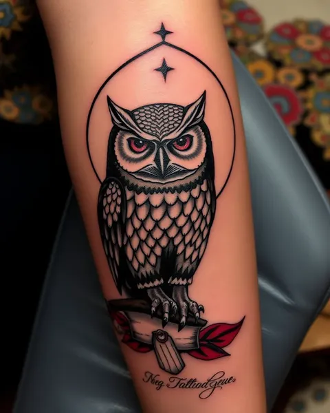 Owl Tattoo Symbolism and Its Significance