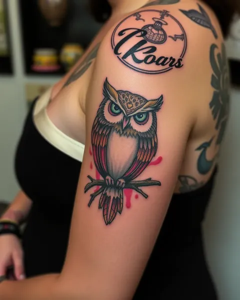 Owl Tattoos for Those Who Appreciate Nature's Beauty