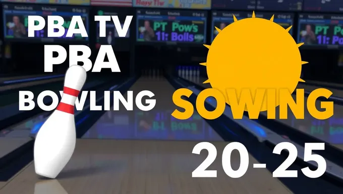 PBA Bowling TV Schedule 2025 Schedule Changes Announced