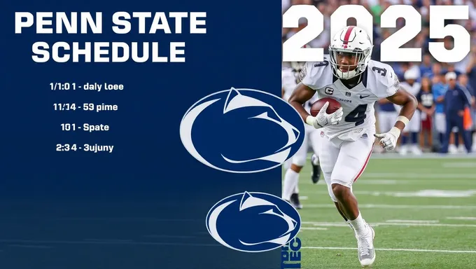 PENN State 2025 Schedule Features Top Opponents