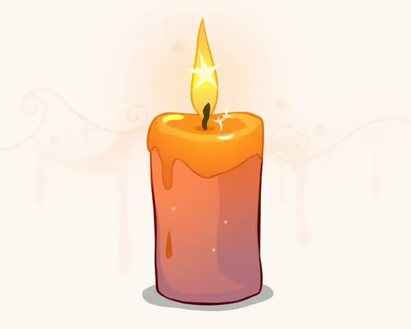 PNG File Contains Candle Image